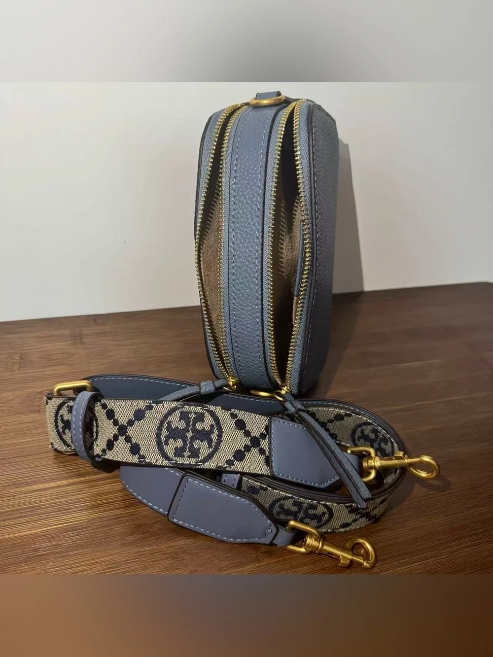 Tory Burch slate blue